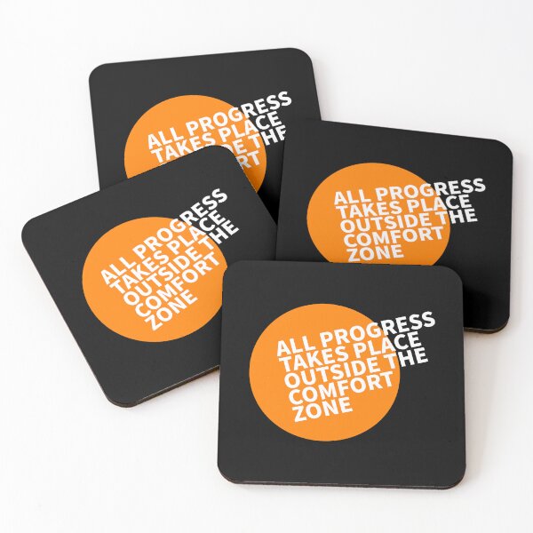 Item preview, All progress takes place outside the comfort zone designed and sold by Giovanni-c.