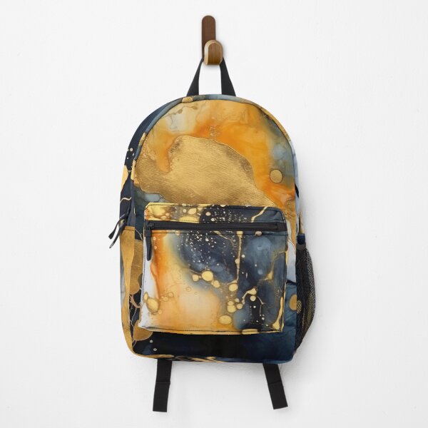 Item preview, Black and Gold Alcohol Ink - Geode Pattern designed and sold by TPhanDesign.
