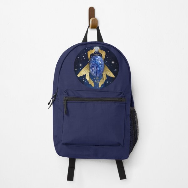 Item preview, Scarab beetle, lucky charm, blue sapphire, diamond in the rough designed and sold by LLSwiss.