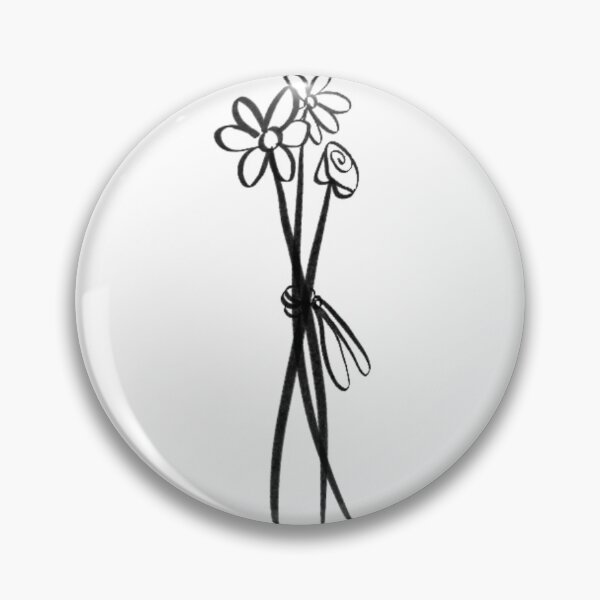 Item preview, Minimalistic Flower Bouquet designed and sold by dopeysophey.