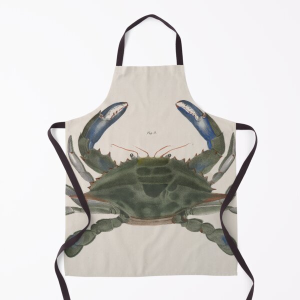 Item preview, Vintage Chesapeake Blue Crab Illustrative Diagram (1844) designed and sold by BravuraMedia.