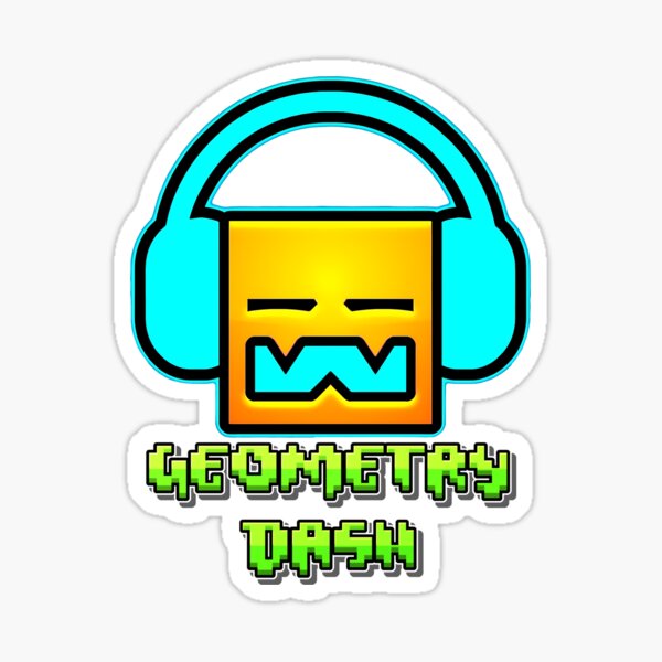 Geometry Geometry Dash Sticker - Geometry Geometry dash Pfp