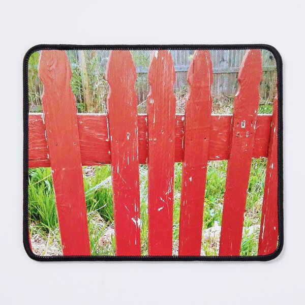 Item preview, Red Weathered Garden Gate designed and sold by Scott and Mary Schneider art_photography.