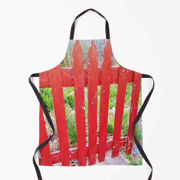 Item preview, Red Weathered Garden Gate designed and sold by Scott and Mary Schneider art_photography.