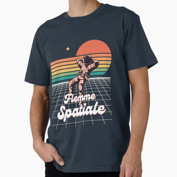 Space Laziness - Lazy Cosmonaut in Space Premium T-Shirt