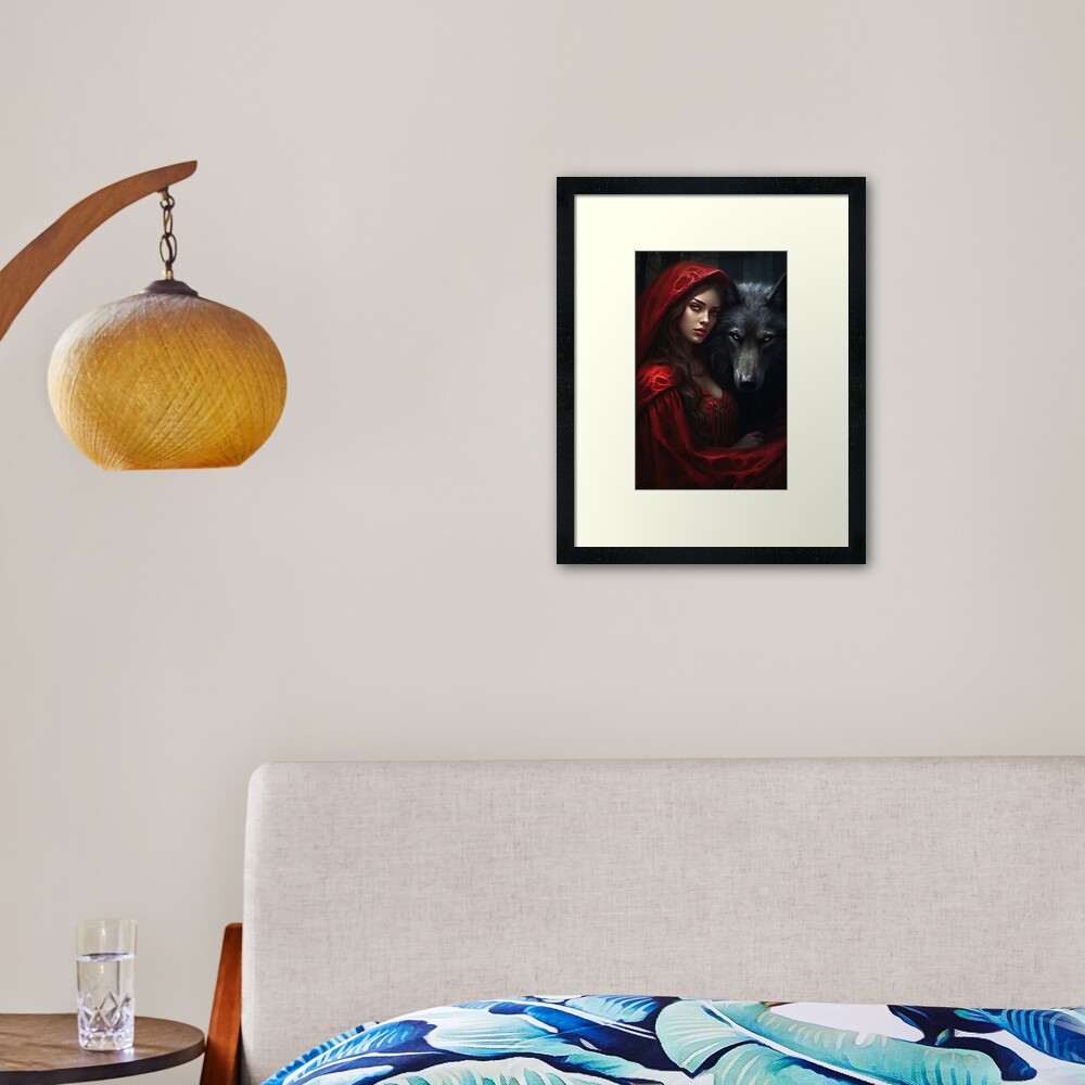 Item preview, Framed Art Print designed and sold by phatpuppyart.