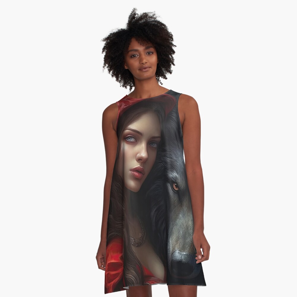 Item preview, A-Line Dress designed and sold by phatpuppyart.