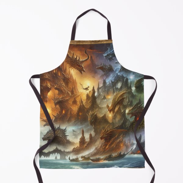 Item preview, Fantasy creatures beautiful poster artwork designed and sold by Vintage Designs +.