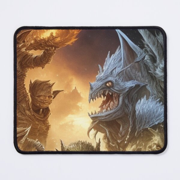 Item preview, Fantasy creatures Goblins Trolls Fairies beautiful poster artwork designed and sold by Vintage Designs +.
