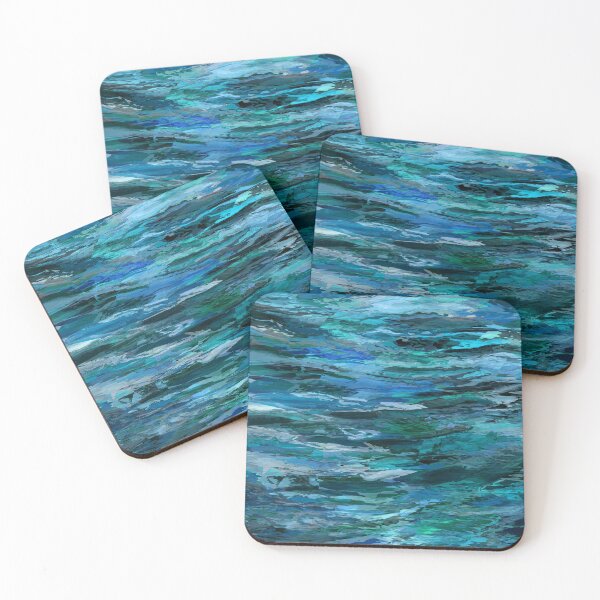 Item preview, Abstract Sea - Seascape in Blues and Greens designed and sold by Trevor Hirst.