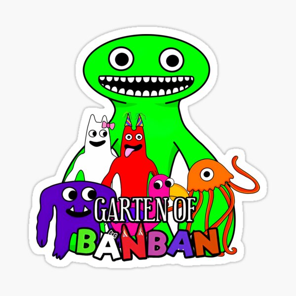 Garten of Banban Characters Jumbo Josh  Sticker for Sale by