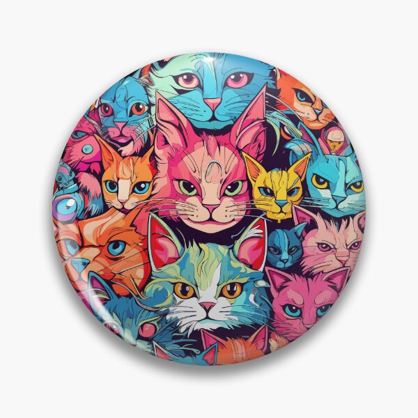 Item preview, Colorful Cat gand designed and sold by SiriusrenoTee.