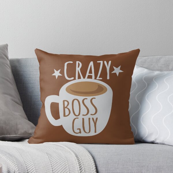Item preview, Crazy Boss Guy with coffee cup designed and sold by jazzydevil.