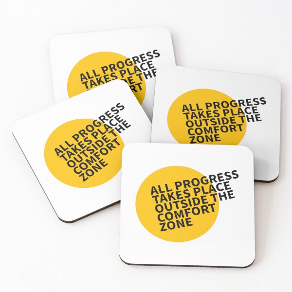 Item preview, All progress takes place outside the comfort zone designed and sold by Giovanni-c.