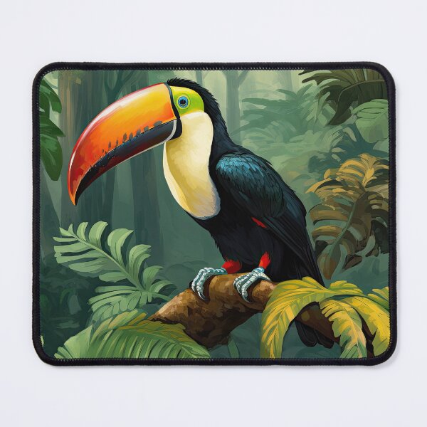 Item preview, Toucan Perched in a Jungle Tree designed and sold by libanmax.