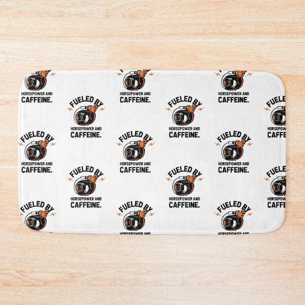 Item preview, Fueled by horsepower and caffeine designed and sold by Best-Designers.