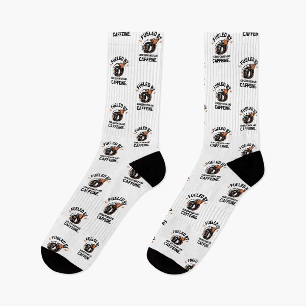 Item preview, Fueled by horsepower and caffeine designed and sold by Best-Designers.