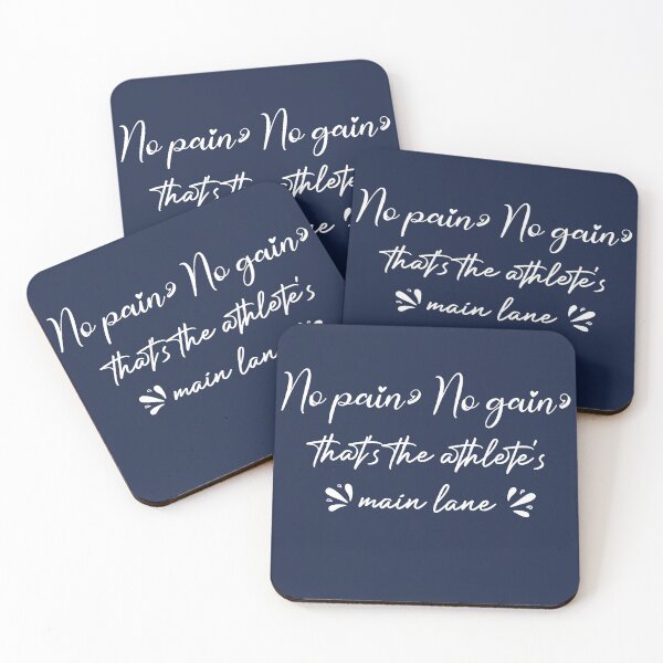 Item preview, No pain, no gain, that's the athlete's main lane designed and sold by Lootus-Haha321.