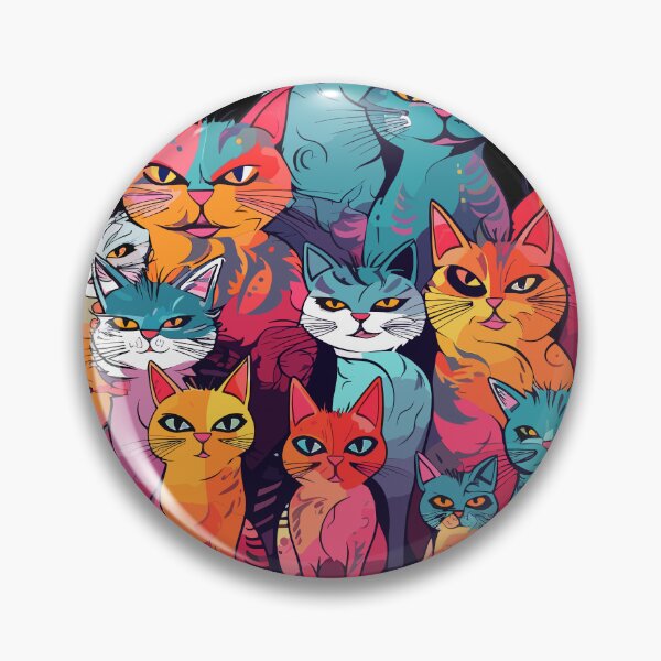 Item preview, Colorful Cat gand designed and sold by SiriusrenoTee.