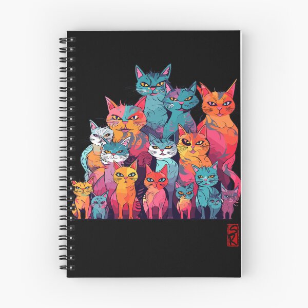 Item preview, Colorful Cat gand designed and sold by SiriusrenoTee.