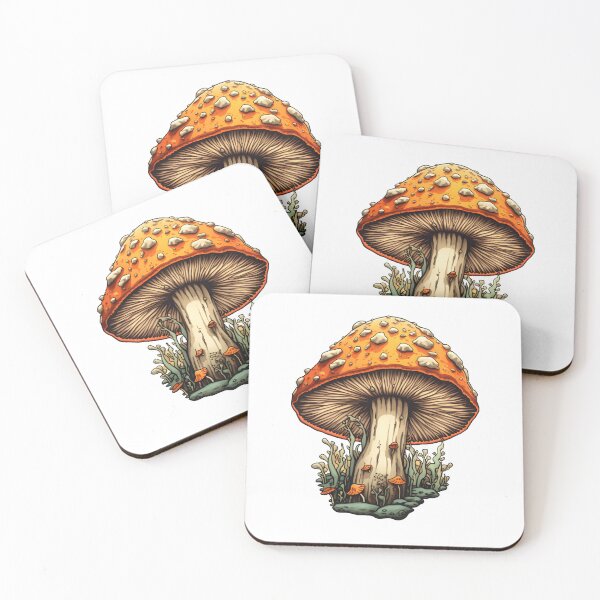 Item preview, Gritty Mushroom designed and sold by The-AI-Artisan.