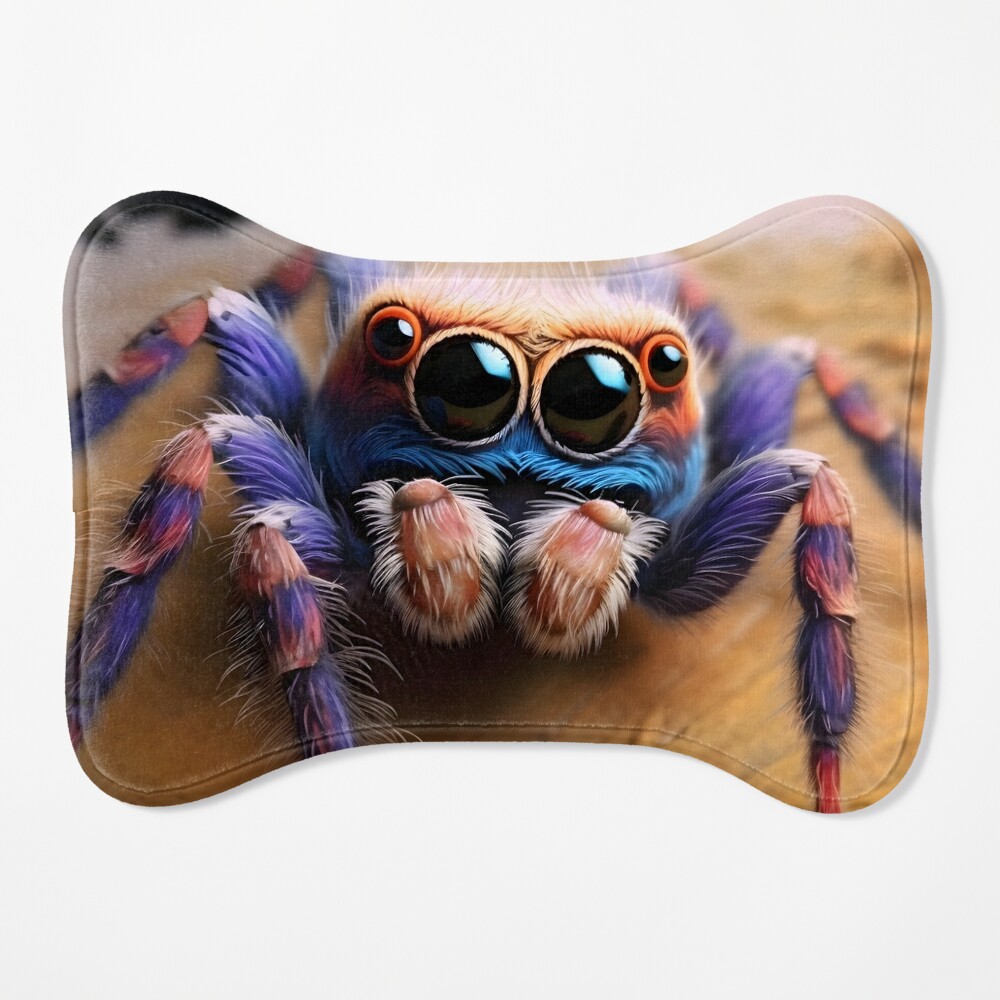 Regal Jumping Spider Apparel and Accessories Regal Jumping Spooder Mom  Mothers Day Pet Spider Throw Pillow, 18x18, Multicolor