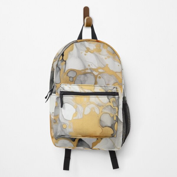 Item preview, Marble and Gold Alcohol Ink - Geode Pattern designed and sold by TPhanDesign.