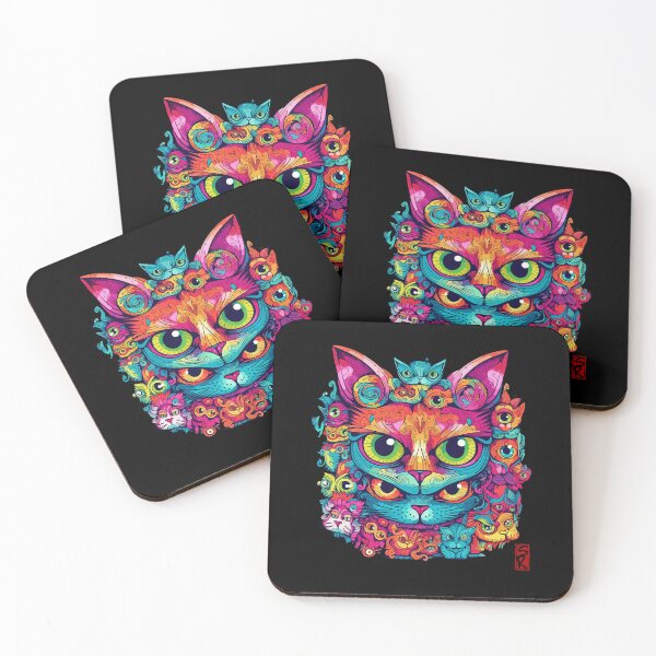 Item preview, Colorful Cat gand designed and sold by SiriusrenoTee.