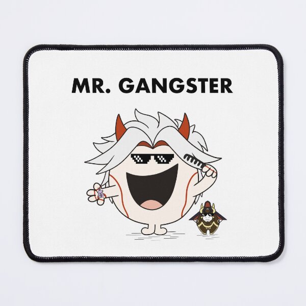 Item preview, Arataki Itto Mr. Men x Genshin Impact | Mr. Gangster designed and sold by ugh-lines.