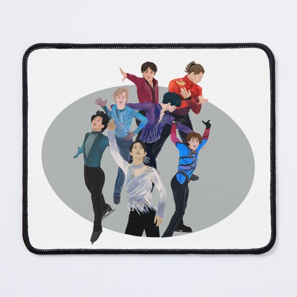 Item preview, Men Figure Skating | Figure Skating Sticker designed and sold by fskatingprints.