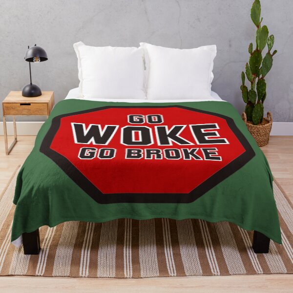 Item preview, Go Woke Go Broke designed and sold by RockBeeDesigns.