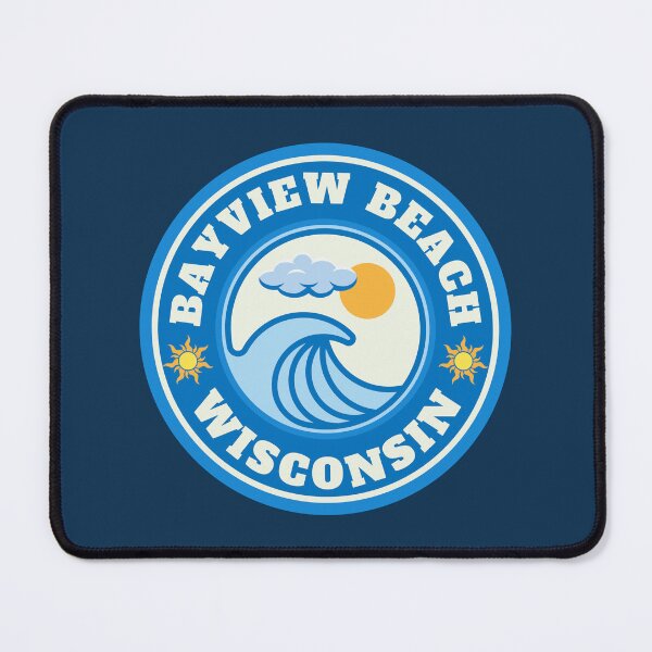 Item preview, Bayview Beach Lake Superior Wisconsin - Summer Destination Vintage Logo designed and sold by Vintage-TM.