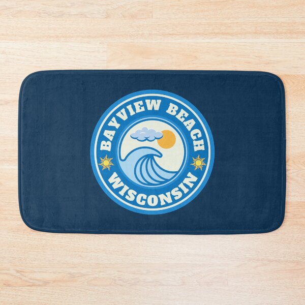 Item preview, Bayview Beach Lake Superior Wisconsin - Summer Destination Vintage Logo designed and sold by Vintage-TM.