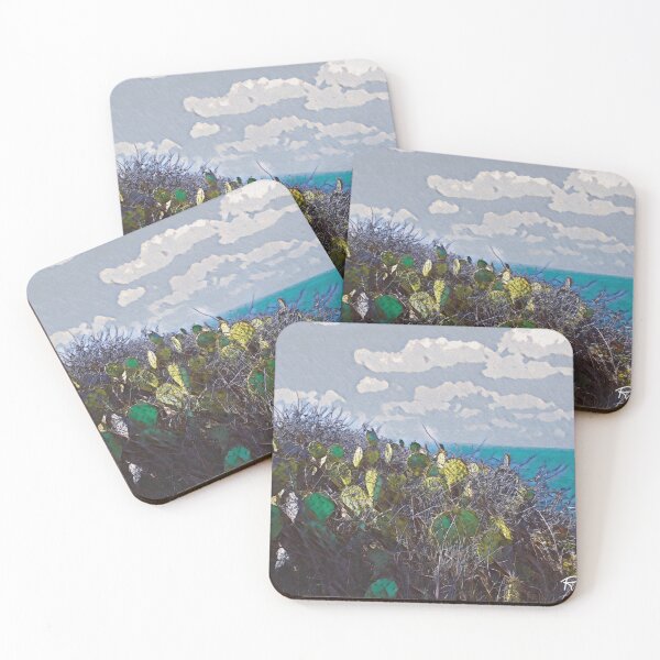 Item preview, PRICKLY PEARS AMONG THE WEEDS designed and sold by ArtbyRolleen.