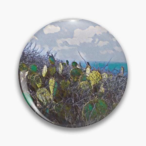Item preview, PRICKLY PEARS AMONG THE WEEDS designed and sold by ArtbyRolleen.