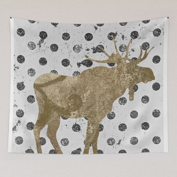 Item preview, Forest Glam Moose designed and sold by Sasha Art Gallery.