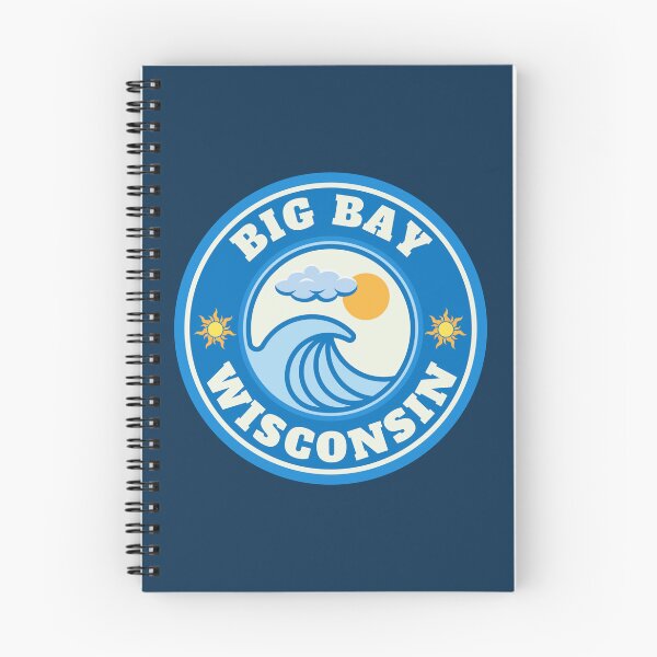 Item preview, Big Bay Beach Lake Superior Wisconsin - Summer Destination Vintage Logo designed and sold by Vintage-TM.