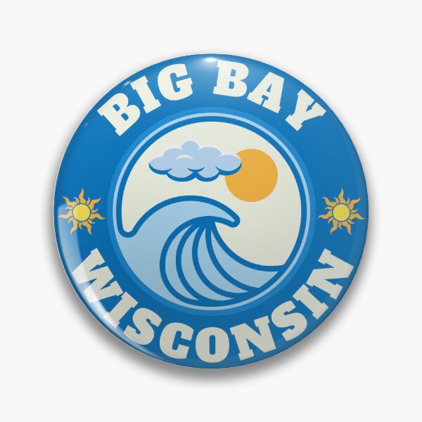 Item preview, Big Bay Beach Lake Superior Wisconsin - Summer Destination Vintage Logo designed and sold by Vintage-TM.