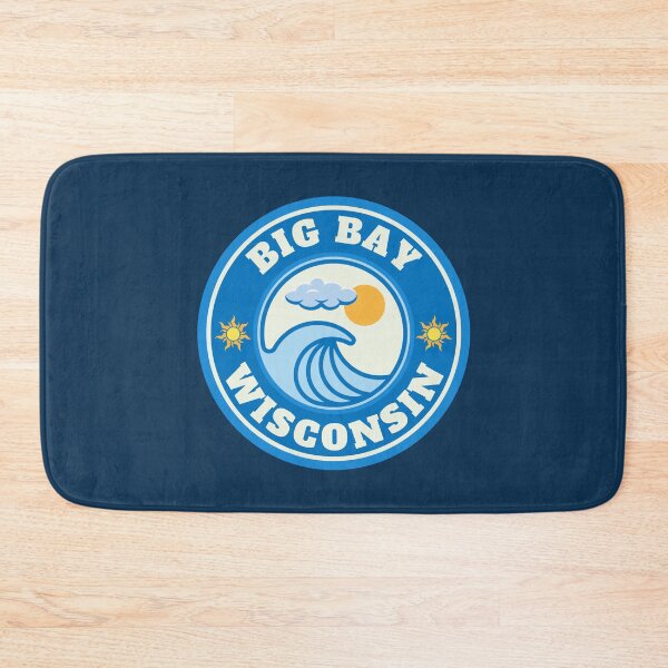 Item preview, Big Bay Beach Lake Superior Wisconsin - Summer Destination Vintage Logo designed and sold by Vintage-TM.