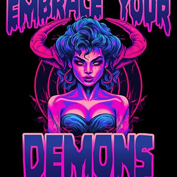 Lady online death / demon t shirt