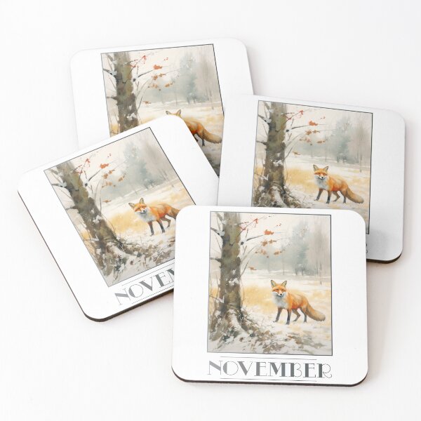 Item preview, "November" 11/12 Calendar Themed Postcard / Greeting Card designed and sold by Iamglitchy.