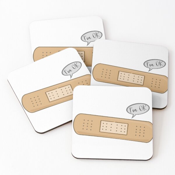 Item preview, I'm OK funny bandages adorable cartoon first aid kit it will be ok designed and sold by Novel-ty.