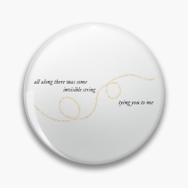 Item preview, invisible string from folklore by Taylor Swift designed and sold by Sinele.
