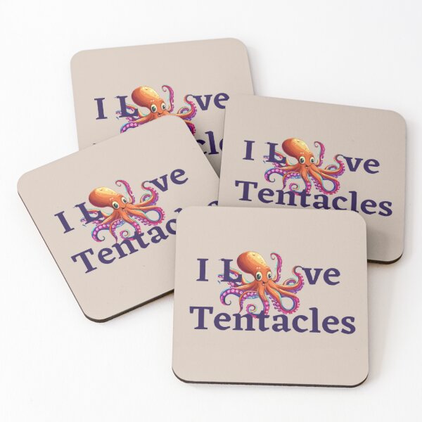 Item preview, I love tentacles! designed and sold by FlowFlex.