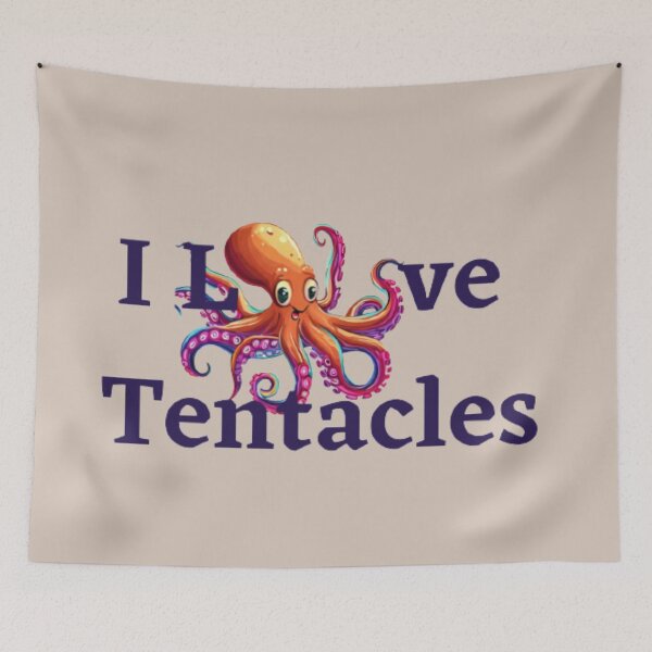 Item preview, I love tentacles! designed and sold by FlowFlex.