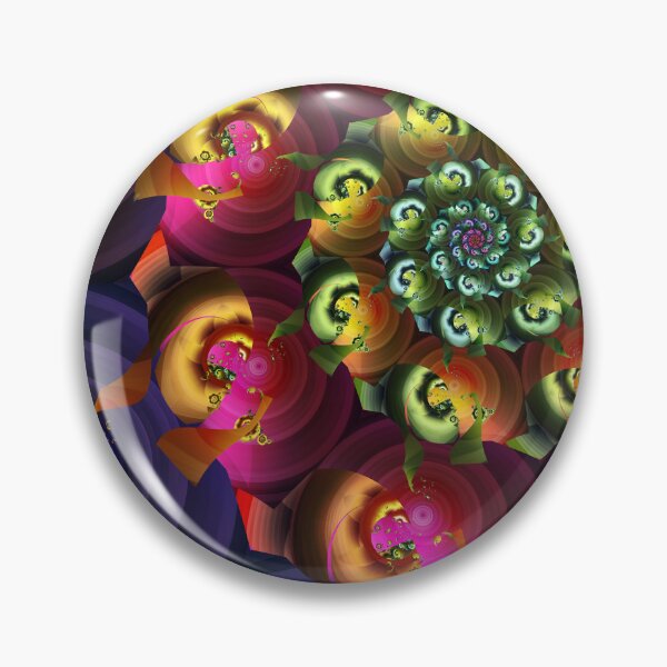 Item preview, Kaleidoscope of Fractal Spirals designed and sold by pinkal.
