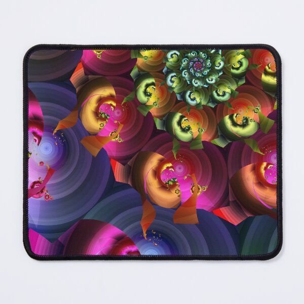 Item preview, Kaleidoscope of Fractal Spirals designed and sold by pinkal.