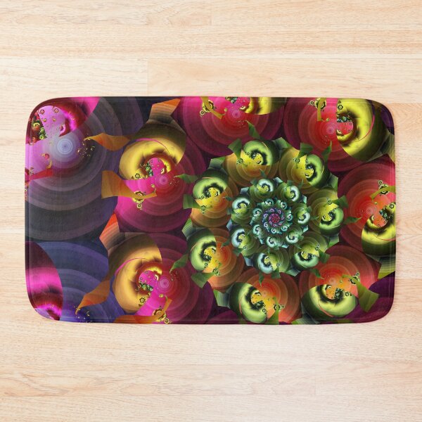 Item preview, Kaleidoscope of Fractal Spirals designed and sold by pinkal.