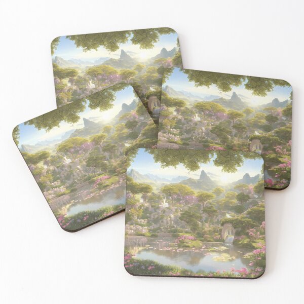Item preview, Fairytale Waterscape of an Ancient Forest  designed and sold by Future /  Classic.