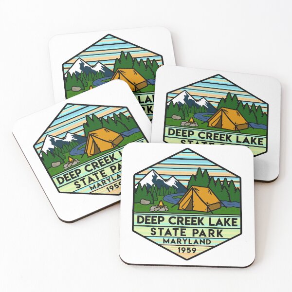 Item preview, Deep Creek Lake State Park Maryland Hexagon designed and sold by VanyaKar.